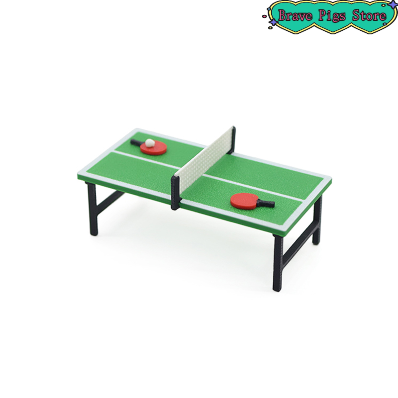 Table Tennis Shop - 1:12 مضرب تنس طاولة مصغر نموذج