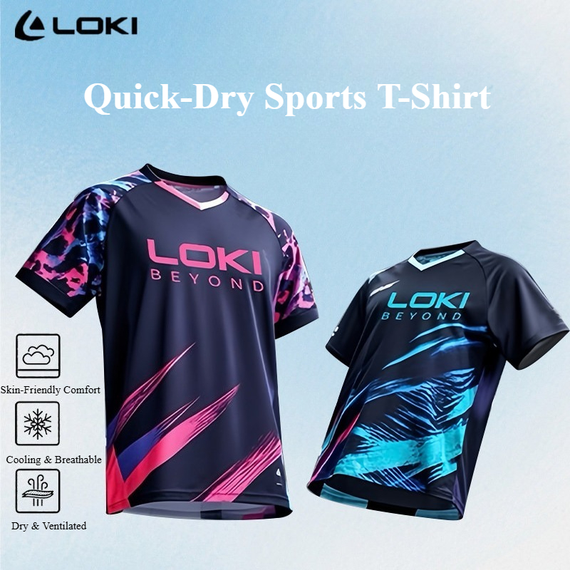 Table Tennis Uniform - قمصان تدريب تنس الطاولة من LOKI