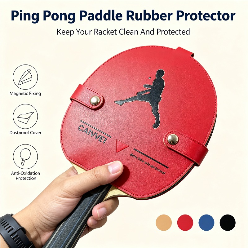 Table Tennis Bat - غطاء واقي مغناطيسي لمضرب تنس الطاولة