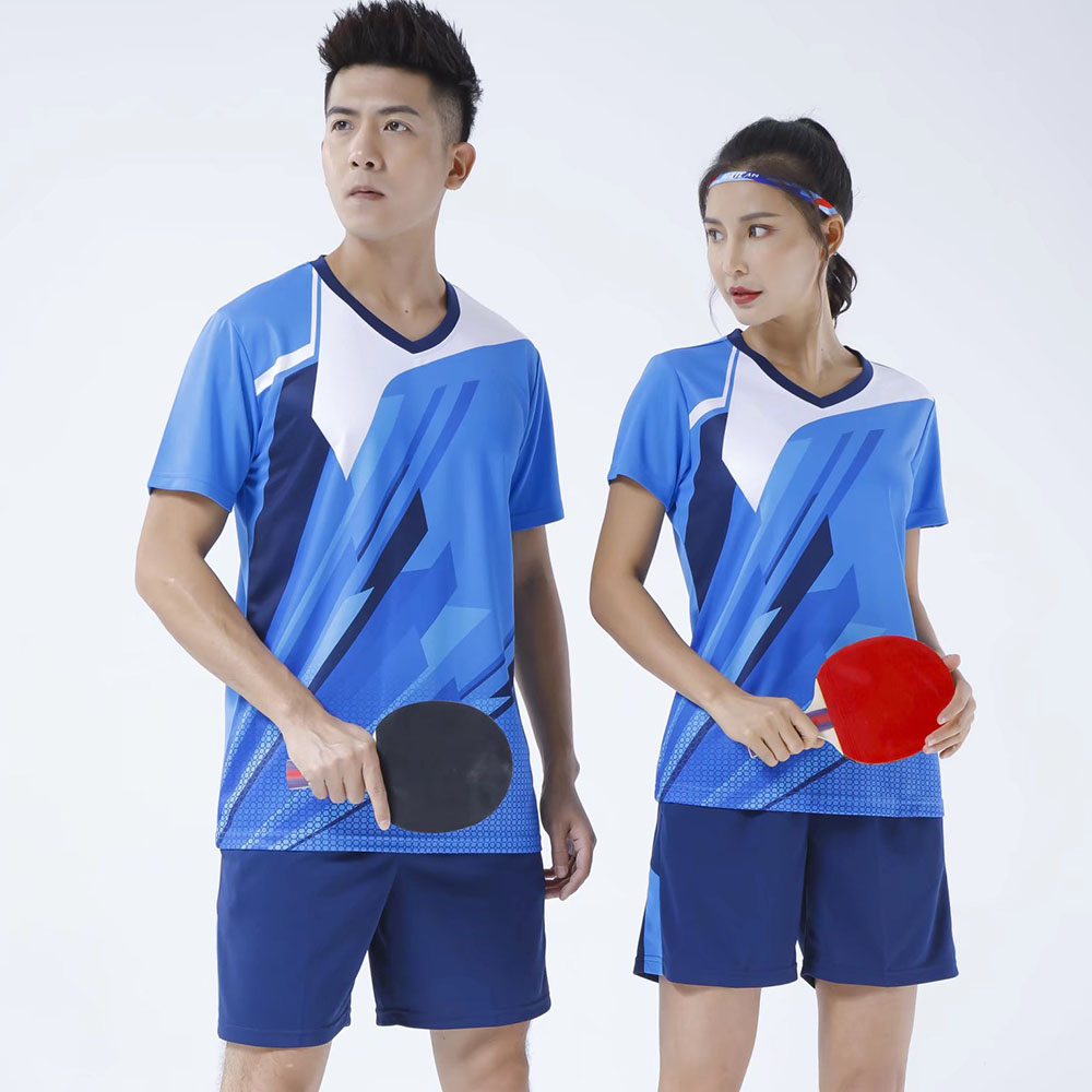 تنس الطاولة جيرسي مجموعات للرج - مراجعة Table Tennis Uniform وسعره