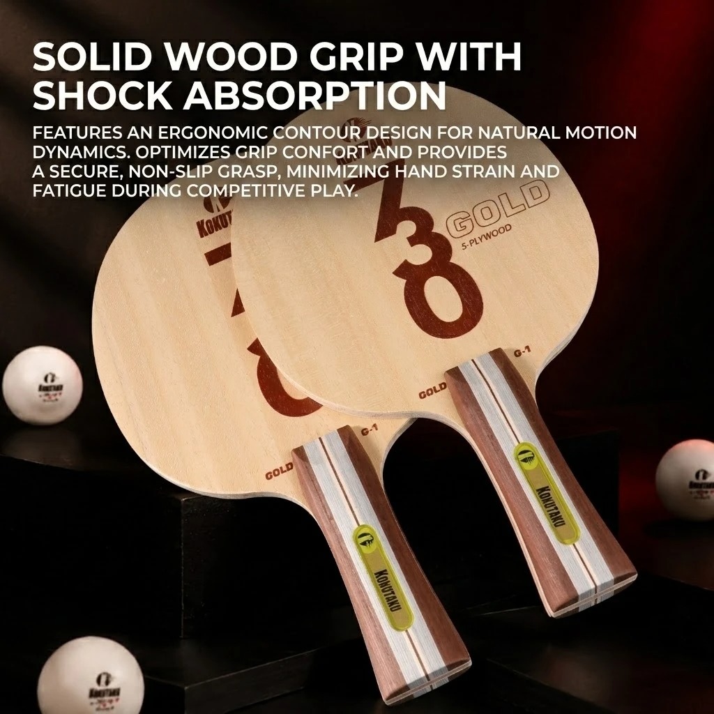 مضرب تنس طاولة كوكوتاكو FL 730 - مراجعة Table Tennis Shop وسعره