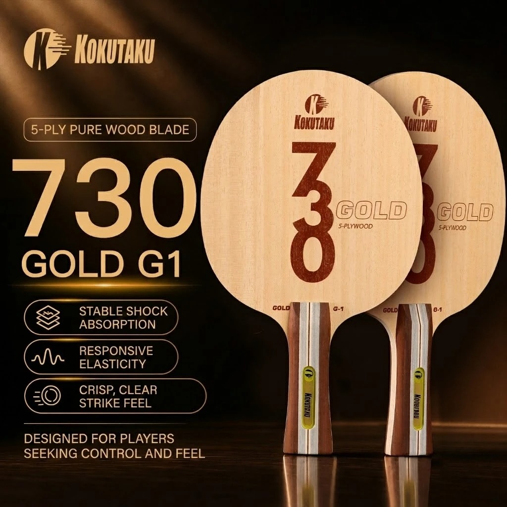 مضرب تنس طاولة كوكوتاكو FL 730 - مراجعة Table Tennis Shop وسعره