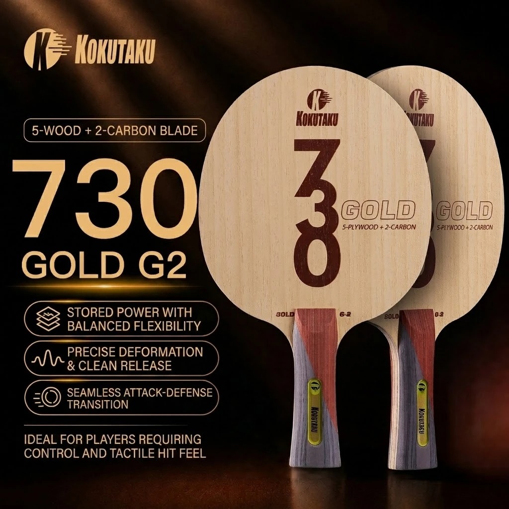 مضرب تنس طاولة كوكوتاكو FL 730 - مراجعة Table Tennis Shop وسعره