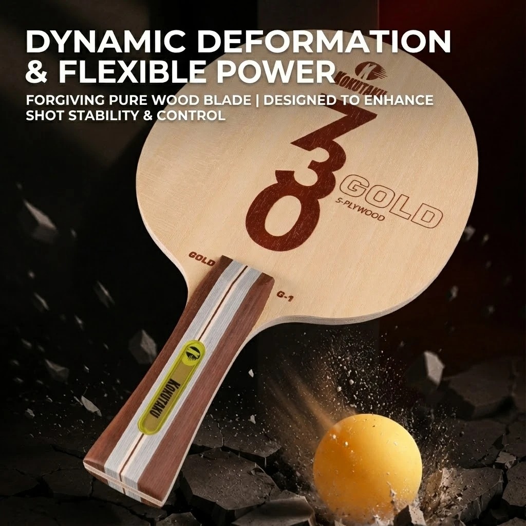 مضرب تنس طاولة كوكوتاكو FL 730 - مراجعة Table Tennis Shop وسعره