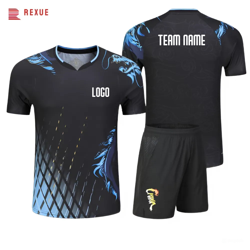 تي شيرت تنس الريشة والتنس بطبا - مراجعة Table Tennis Uniform وسعره