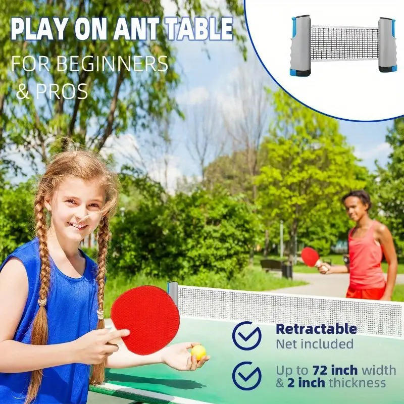 شبكة تنس الطاولة القابلة للطي  - مراجعة Table Tennis Net وسعره