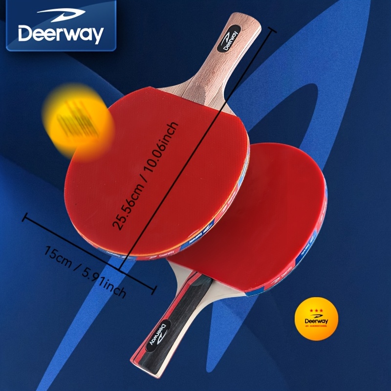 مجموعة مضارب تنس الطاولة من دي - مراجعة Table Tennis Net وسعره