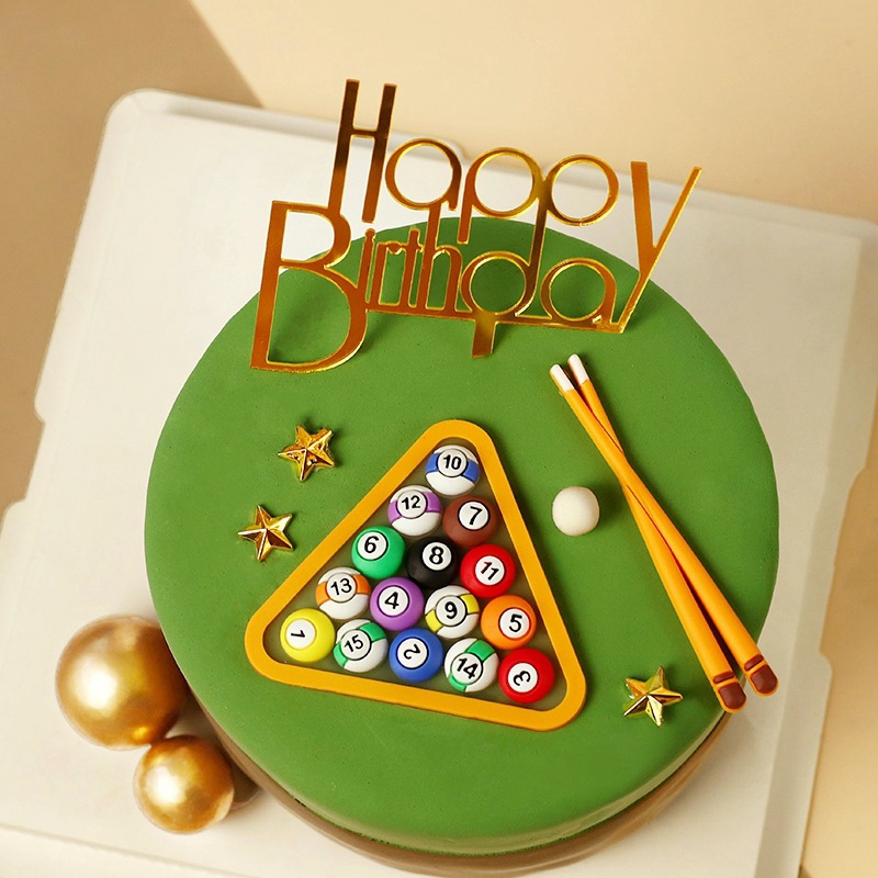 كرة البلياردو كعكة الديكور صبي - مراجعة Table Tennis Shop وسعره
