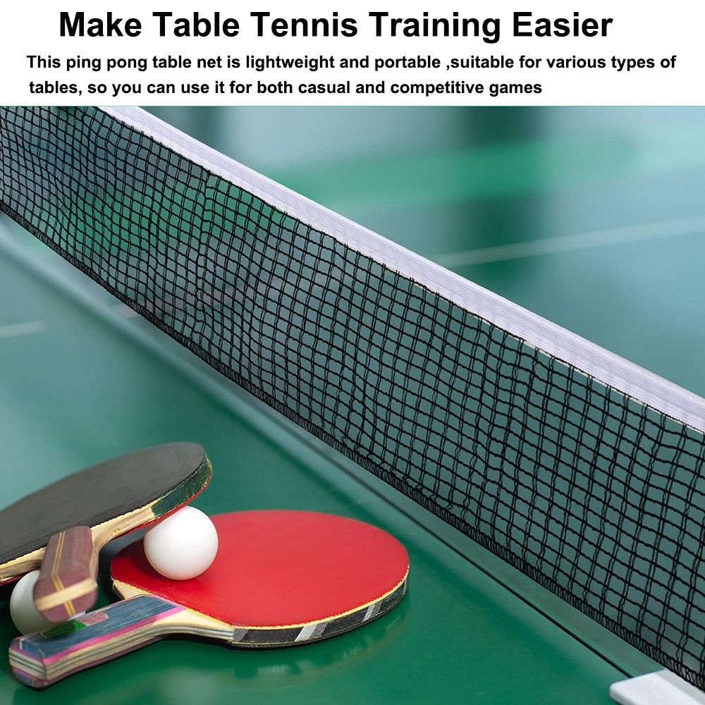 مجموعة شبكة تنس الطاولة القابل - مراجعة Table Tennis Net وسعره