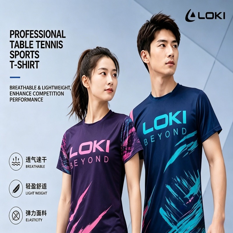 قمصان تدريب تنس الطاولة من LOK - مراجعة Table Tennis Uniform وسعره