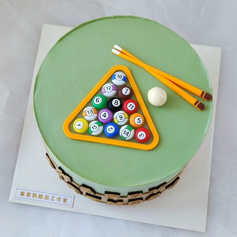 كعكة البلياردو زينة عيد الميلا - مراجعة Table Tennis Shop وسعره