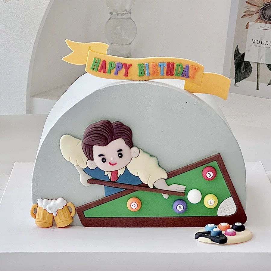 كعكة البلياردو زينة عيد الميلا - مراجعة Table Tennis Shop وسعره