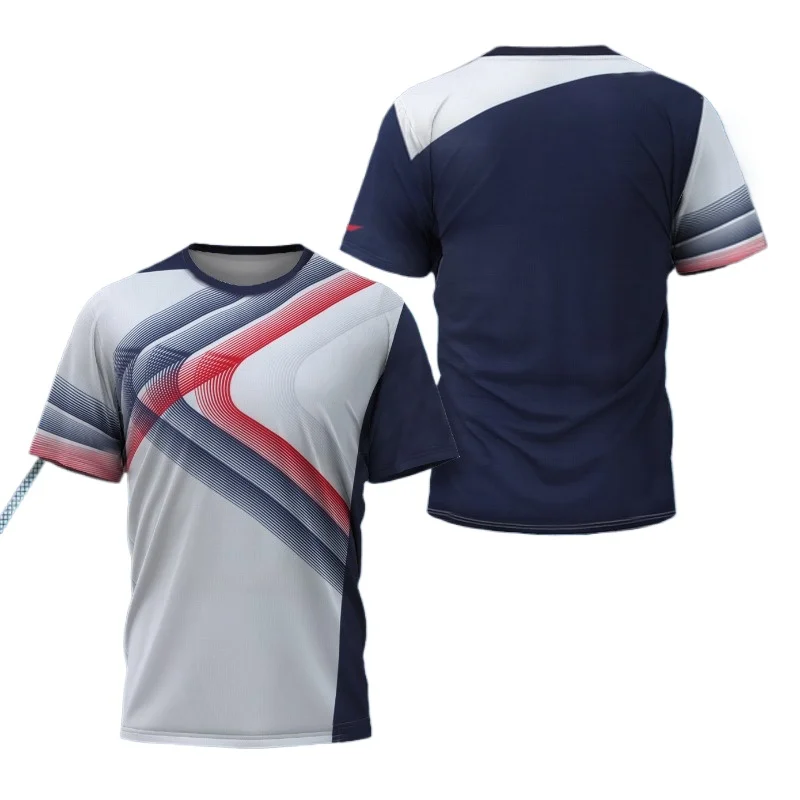 قميص رياضي للرجال بتصميم تنس ا - مراجعة Table Tennis Uniform وسعره