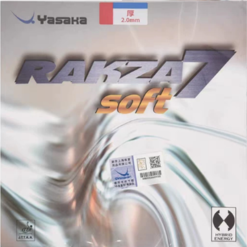 الأصلي ياساكا RAKZA 7 لينة (B- - مراجعة Table Tennis Grip وسعره