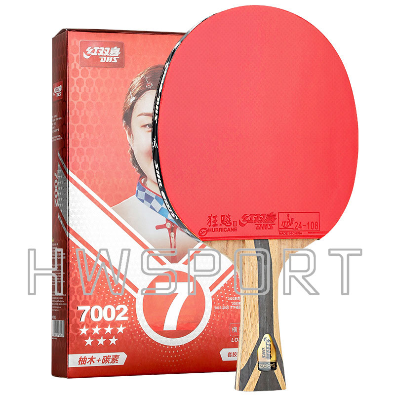 الأصلي DHS 7 نجوم مضرب تنس الط - مراجعة Xu Xin Table Tennis وسعره